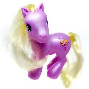 My Little Pony Doseydotes Target Exclusive G3 2002 MLP Vintage Butterfly Purple